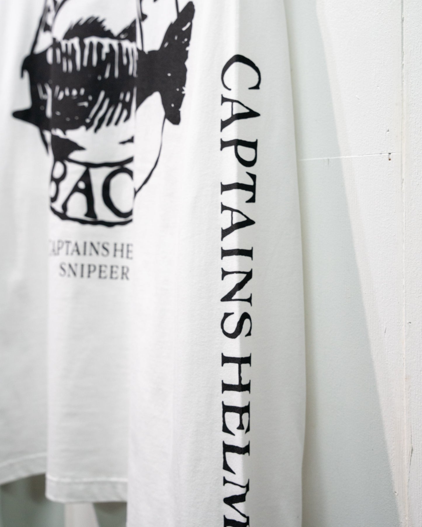 SNIPEER x CAPTAINS HELM x BYWU BRONZE BACK WIDE L/S TEE