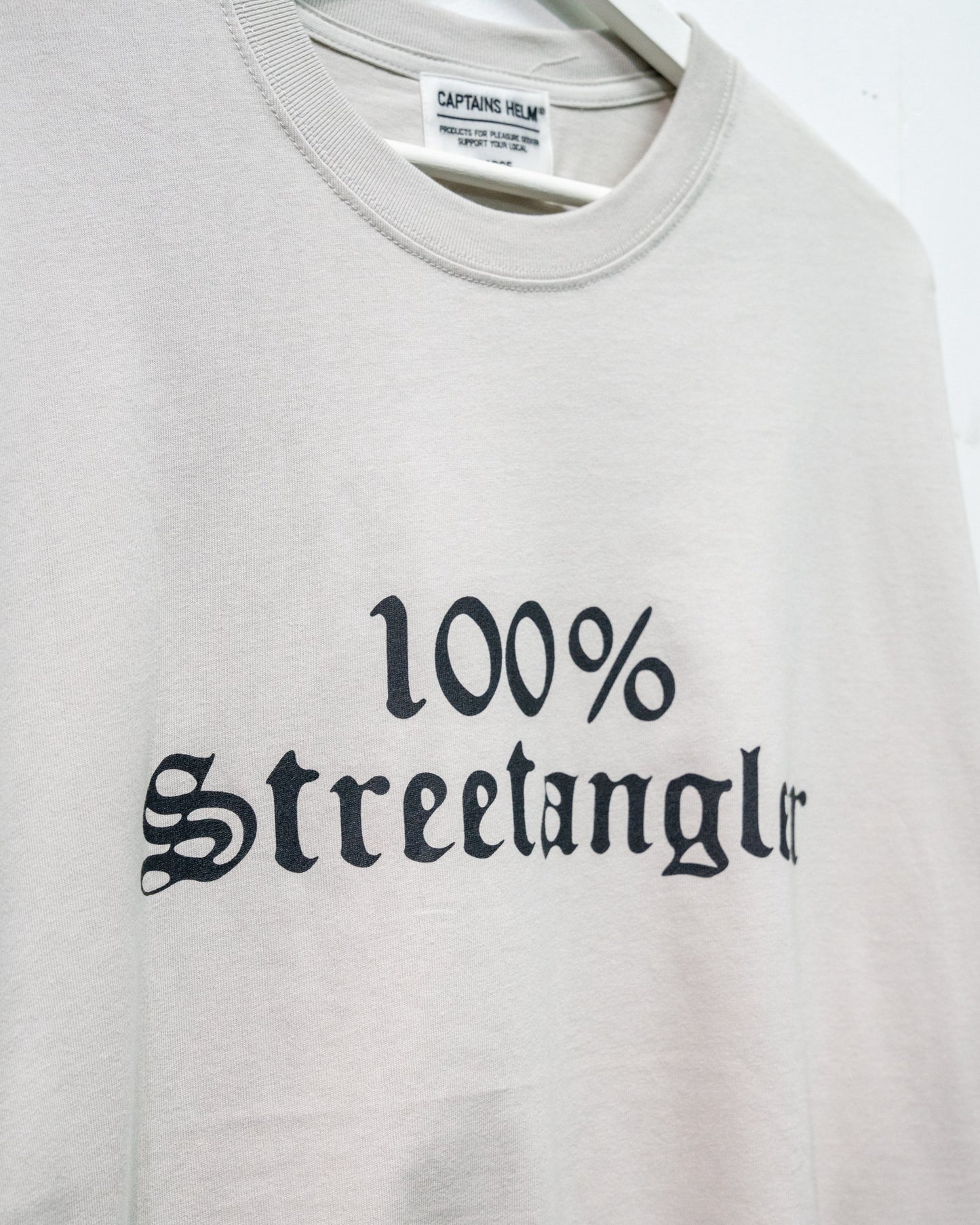 SNIPEER x CAPTAINS HELM x BYWU 100% STREET ANGLER WIDE L/S TEE