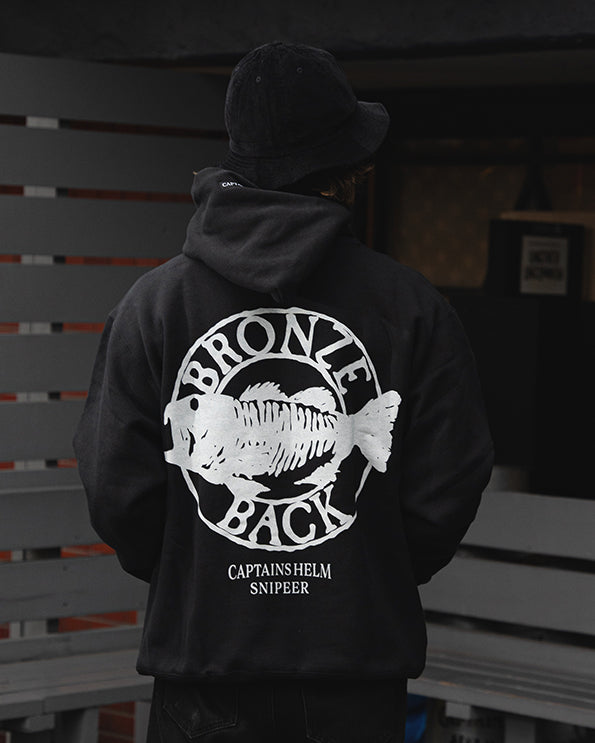 SNIPEER x CAPTAINS HELM x BYWU BRONZE BACK COMFY HOODIE