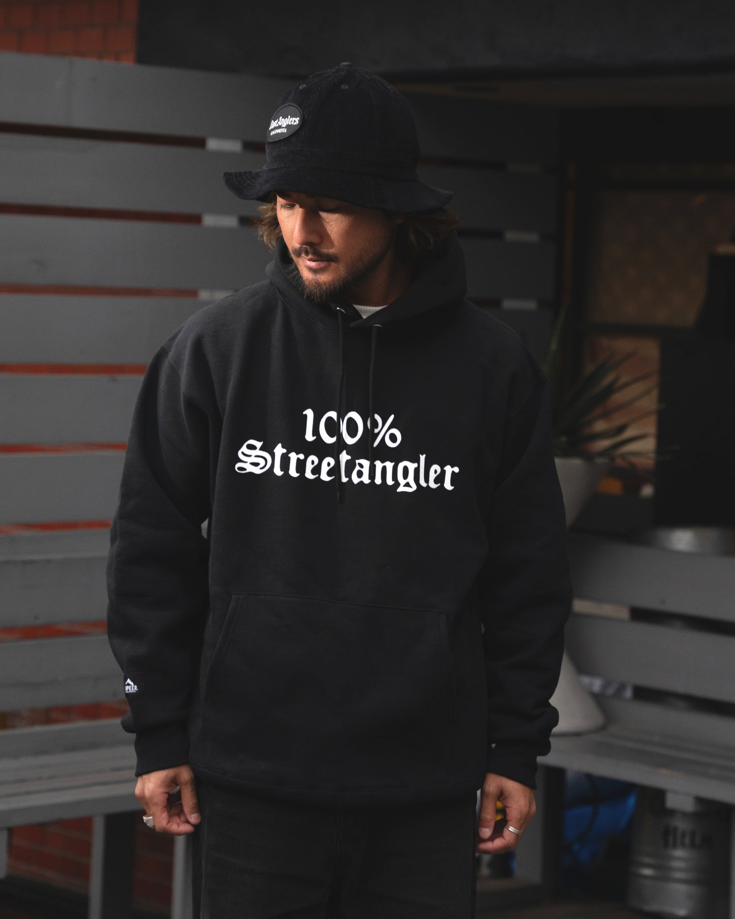 SNIPEER x CAPTAINS HELM x BYWU 100% STREET ANGLER COMFY HOODIE