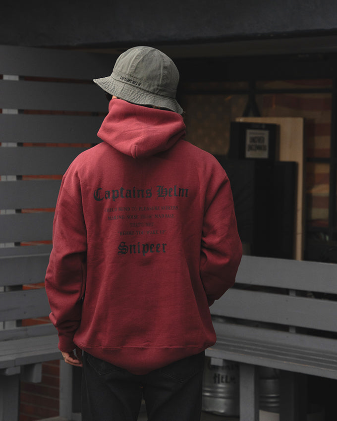 SNIPEER x CAPTAINS HELM x BYWU 100% STREET ANGLER COMFY HOODIE
