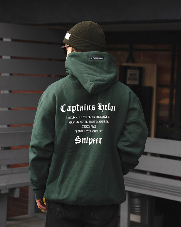 SNIPEER x CAPTAINS HELM x BYWU 100% STREET ANGLER COMFY HOODIE