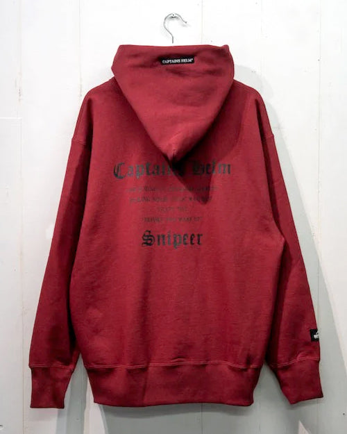 SNIPEER x CAPTAINS HELM x BYWU 100% STREET ANGLER COMFY HOODIE