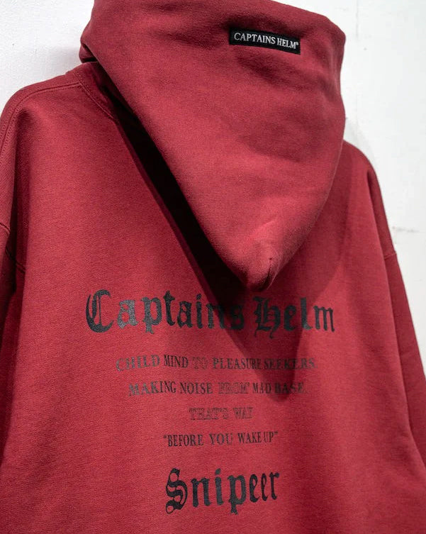SNIPEER x CAPTAINS HELM x BYWU 100% STREET ANGLER COMFY HOODIE