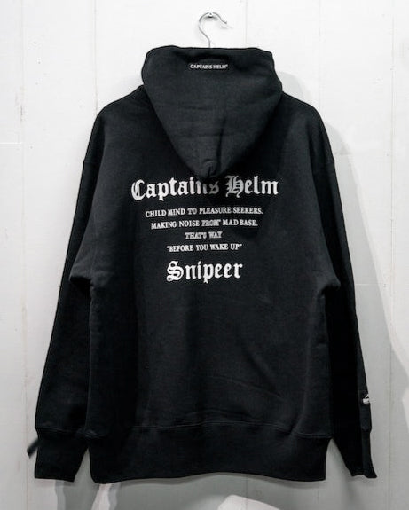SNIPEER x CAPTAINS HELM x BYWU 100% STREET ANGLER COMFY HOODIE