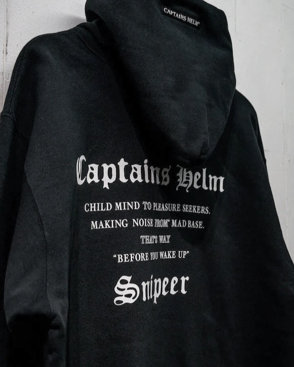 SNIPEER x CAPTAINS HELM x BYWU 100% STREET ANGLER COMFY HOODIE
