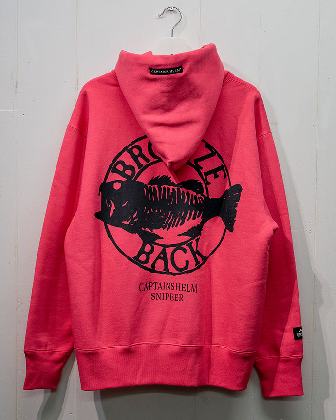 SNIPEER x CAPTAINS HELM x BYWU BRONZE BACK COMFY HOODIE