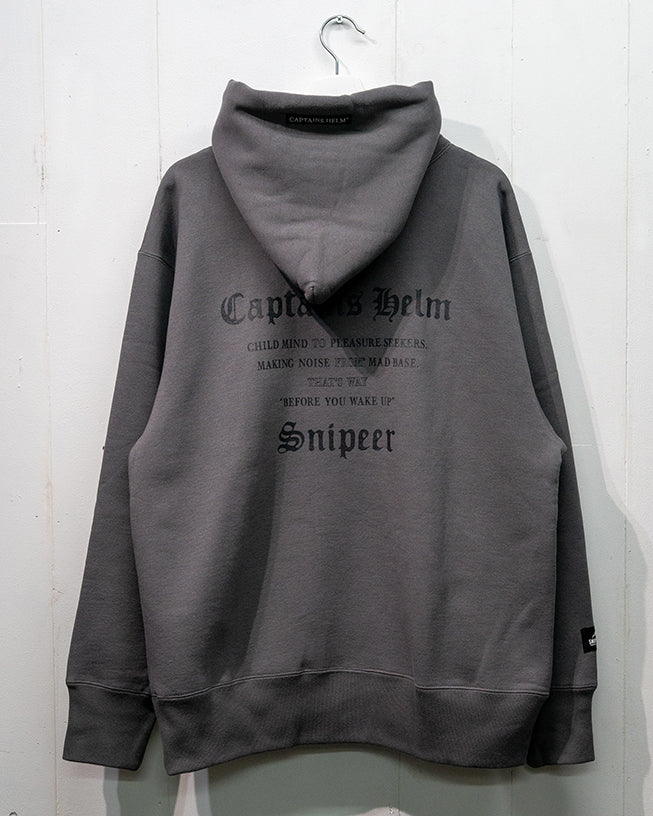 SNIPEER x CAPTAINS HELM x BYWU 100% STREET ANGLER COMFY HOODIE