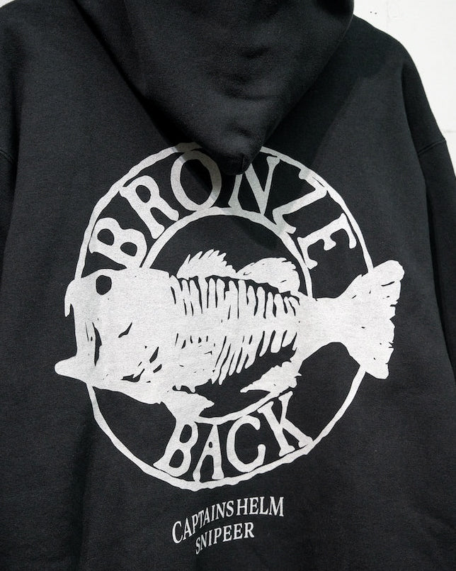 SNIPEER x CAPTAINS HELM x BYWU BRONZE BACK COMFY HOODIE