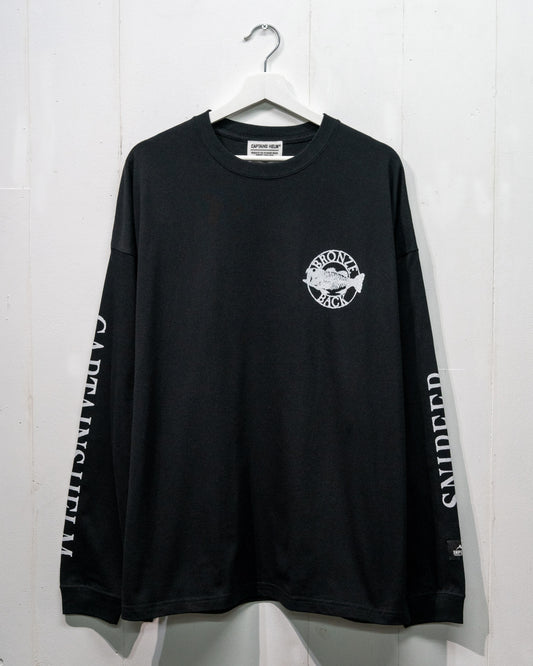 SNIPEER x CAPTAINS HELM x BYWU BRONZE BACK WIDE L/S TEE
