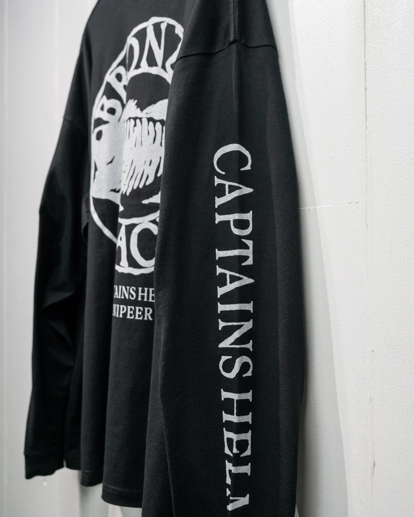 SNIPEER x CAPTAINS HELM x BYWU BRONZE BACK WIDE L/S TEE