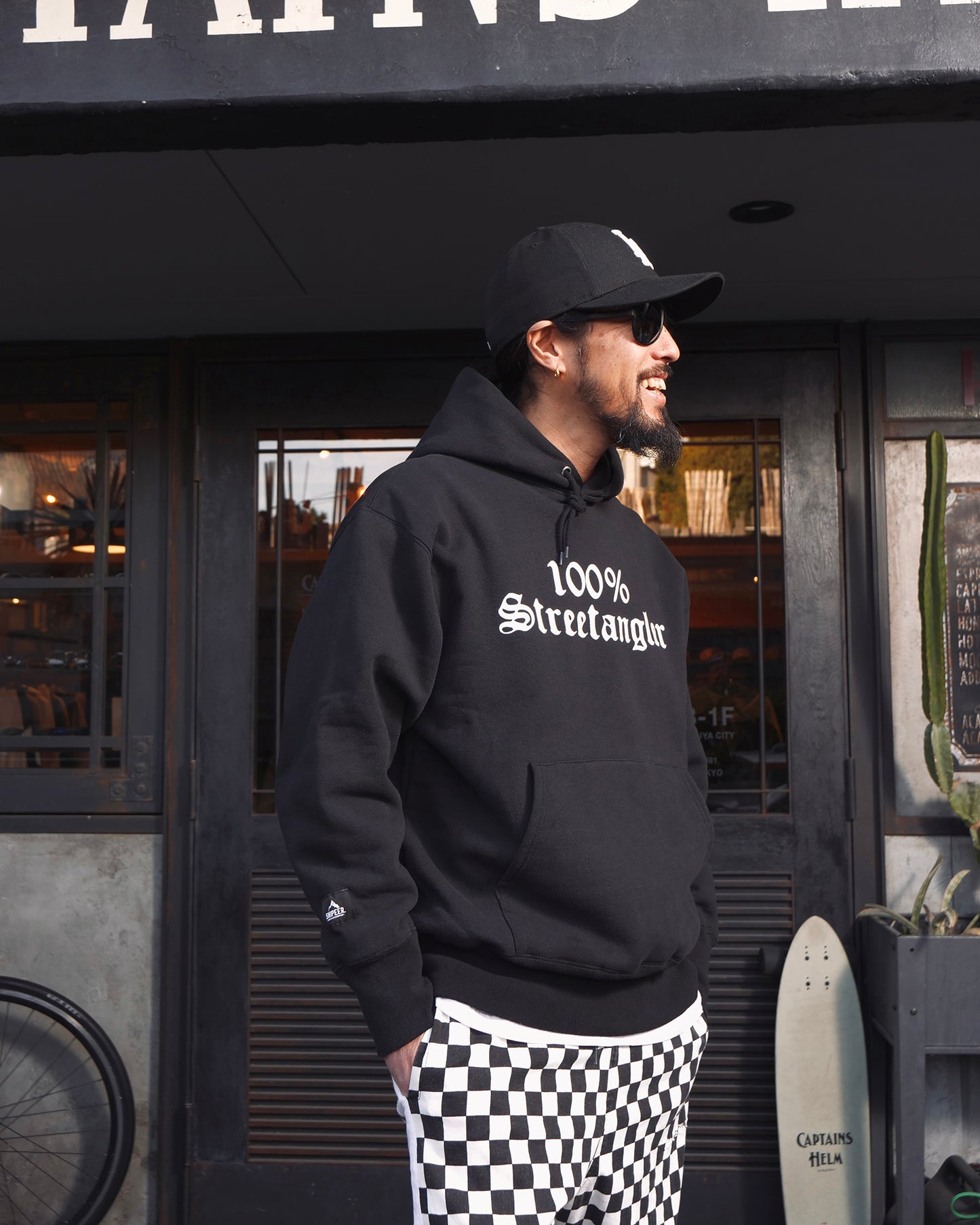 SNIPEER x CAPTAINS HELM x BYWU 100% STREET ANGLER COMFY HOODIE