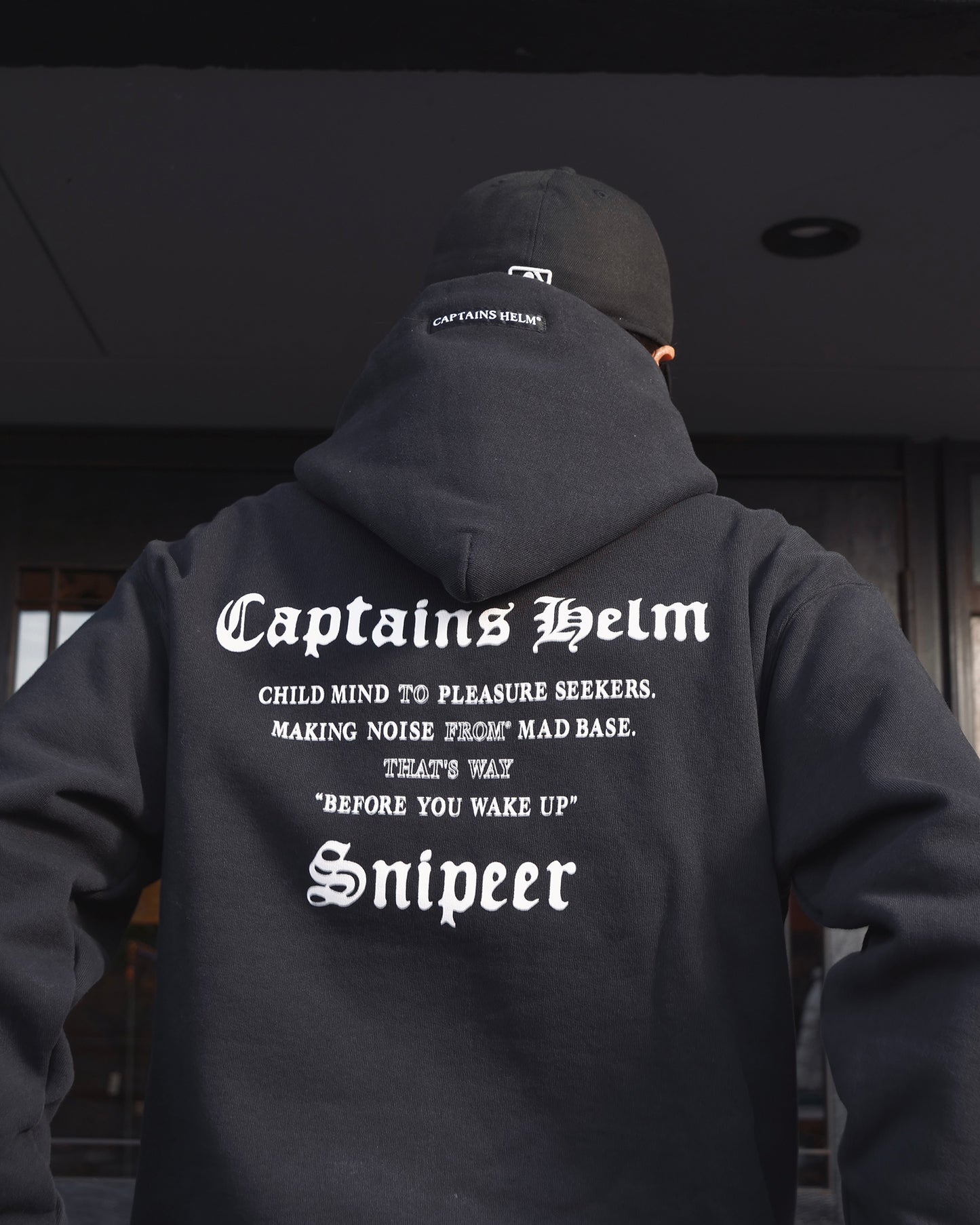 SNIPEER x CAPTAINS HELM x BYWU 100% STREET ANGLER COMFY HOODIE