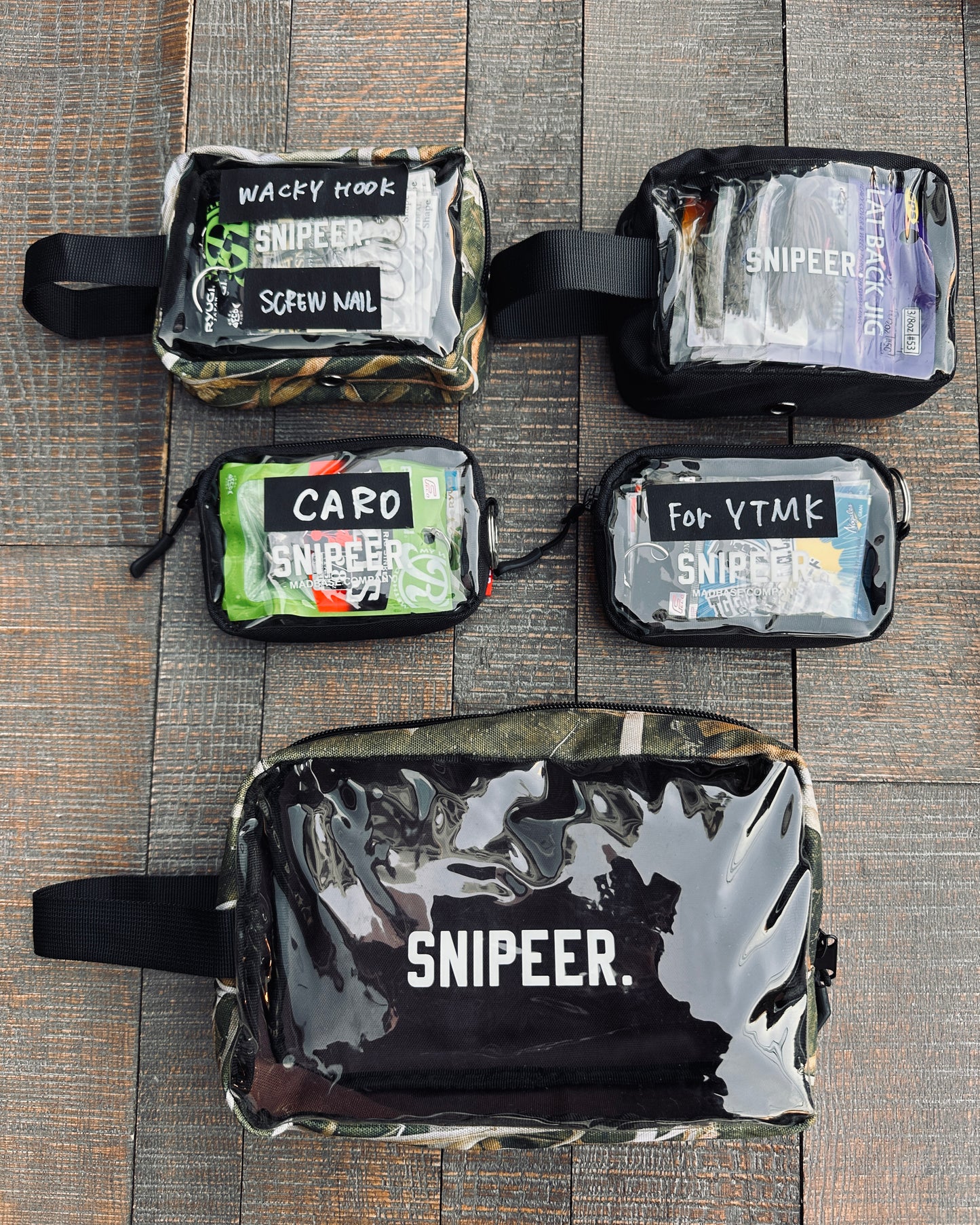 SNIPEER x CAPTAINS HELM x BYWU Travel Organize Pouch
