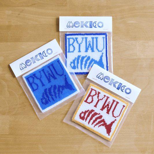 BYWU x mekico BEAD COASTERS